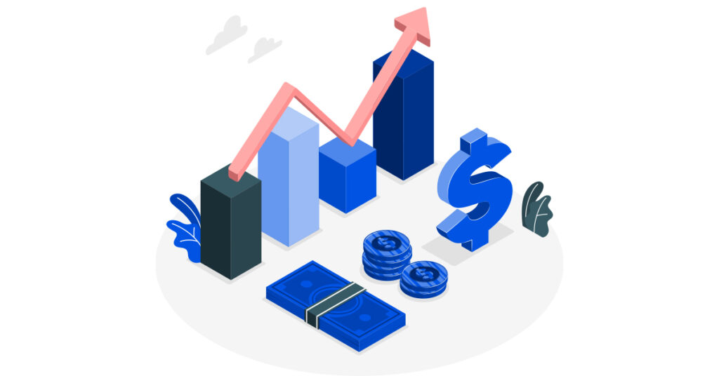 ilustracion representativa de las finanzas